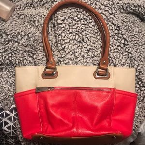 Soft Leather Tignanello Handbag